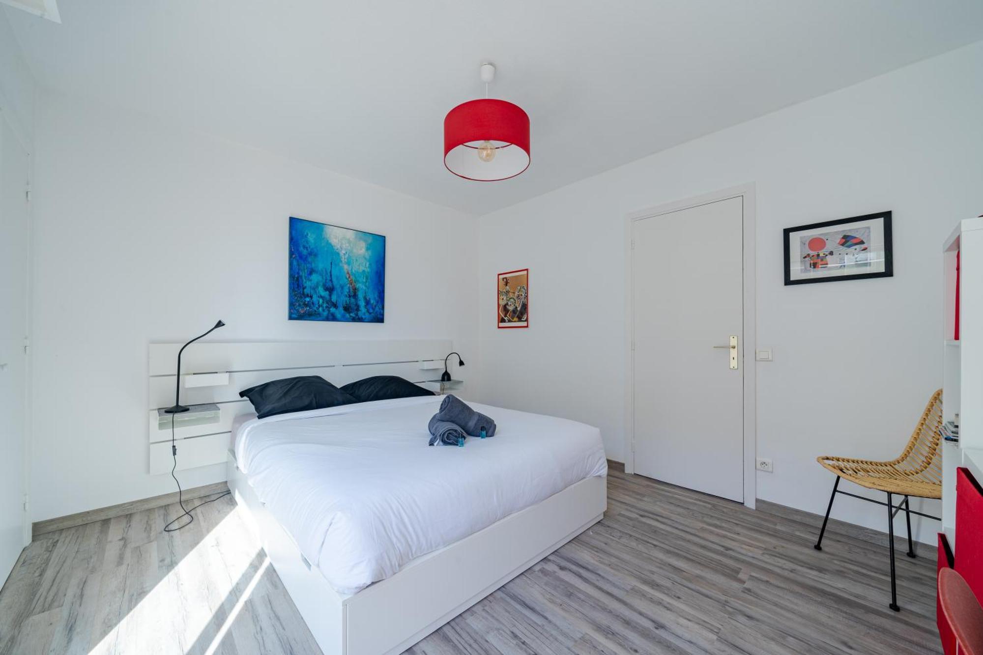 Magnifique 2 Pieces Vue Mer - Parking Proche Plage Saint-Laurent-du-Var Exterior foto